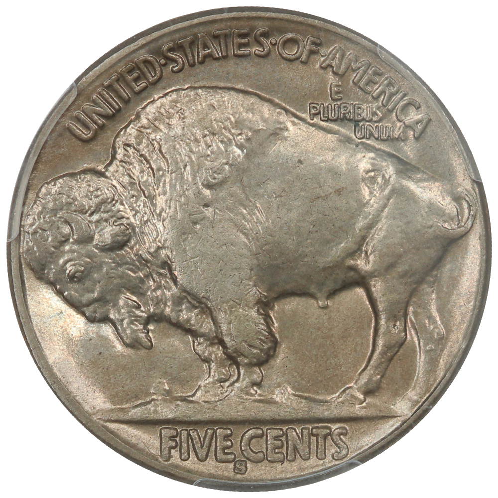 image for: 1914-S 5c PCGS MS64