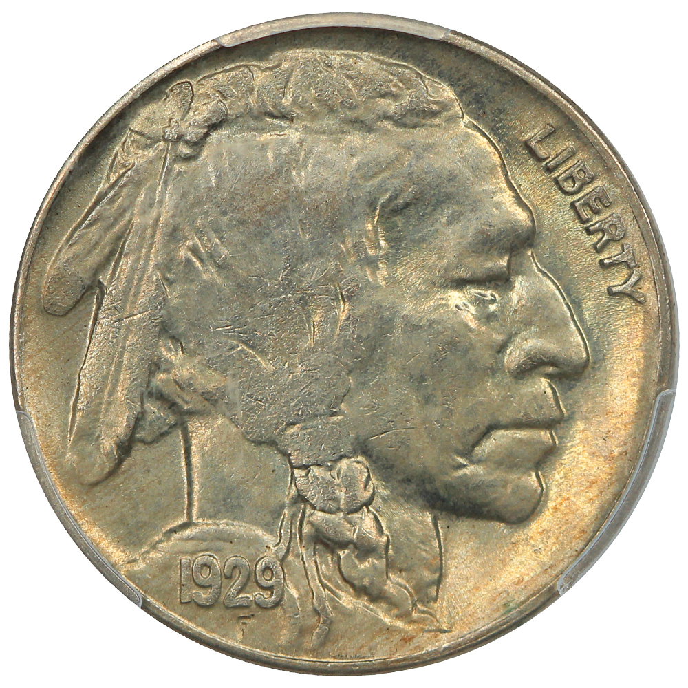 image for: 1929-D 5c PCGS MS65