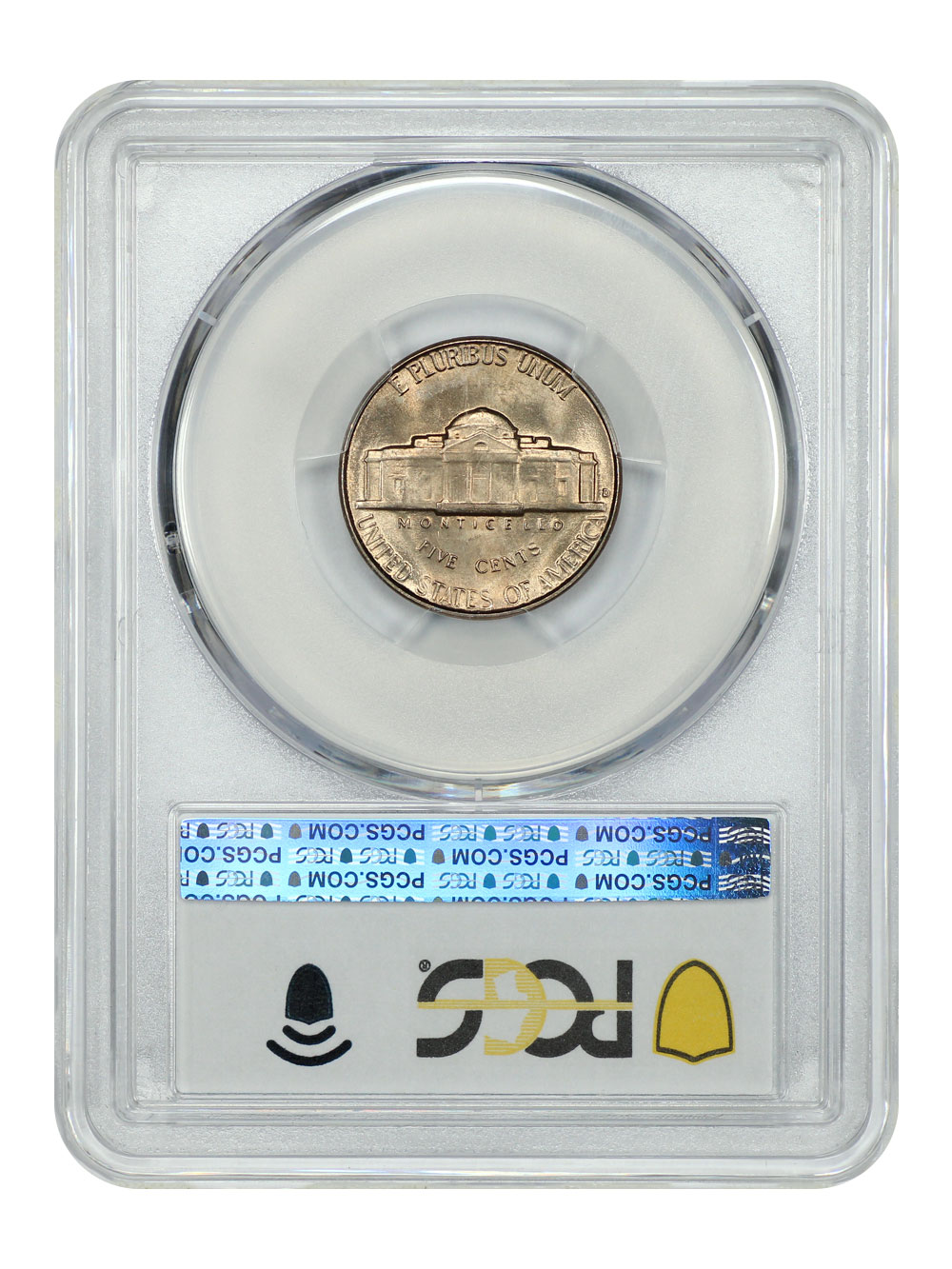 image for: 1950-D 5c PCGS MS66