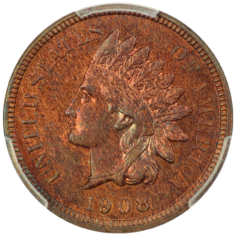 image for: 1908 1c PCGS PR64 RB