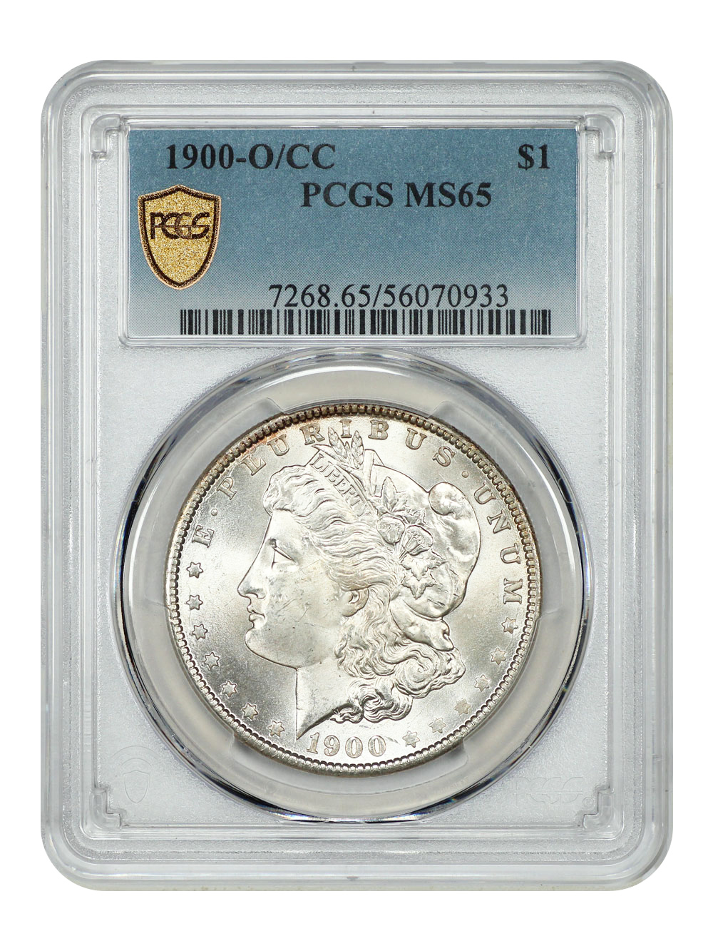 image for: 1900-O/CC $1 PCGS MS65