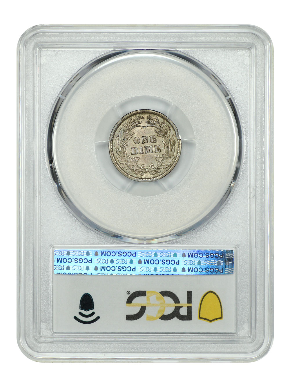 image for: 1916 Barber 10c PCGS MS62