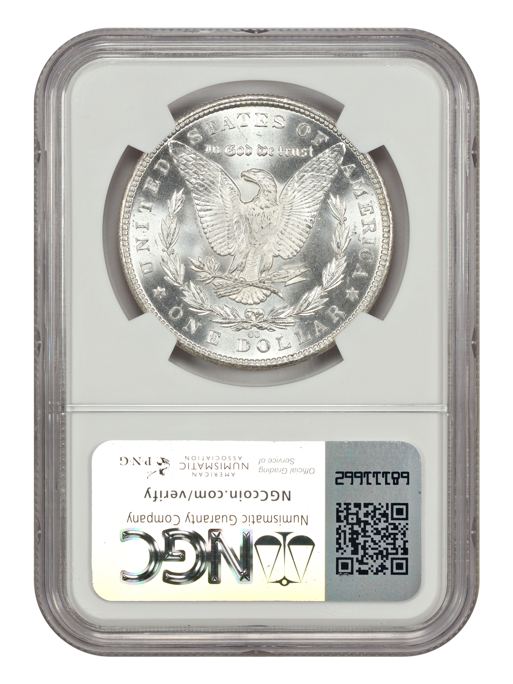 image for: 1884-CC $1  NGC MS65