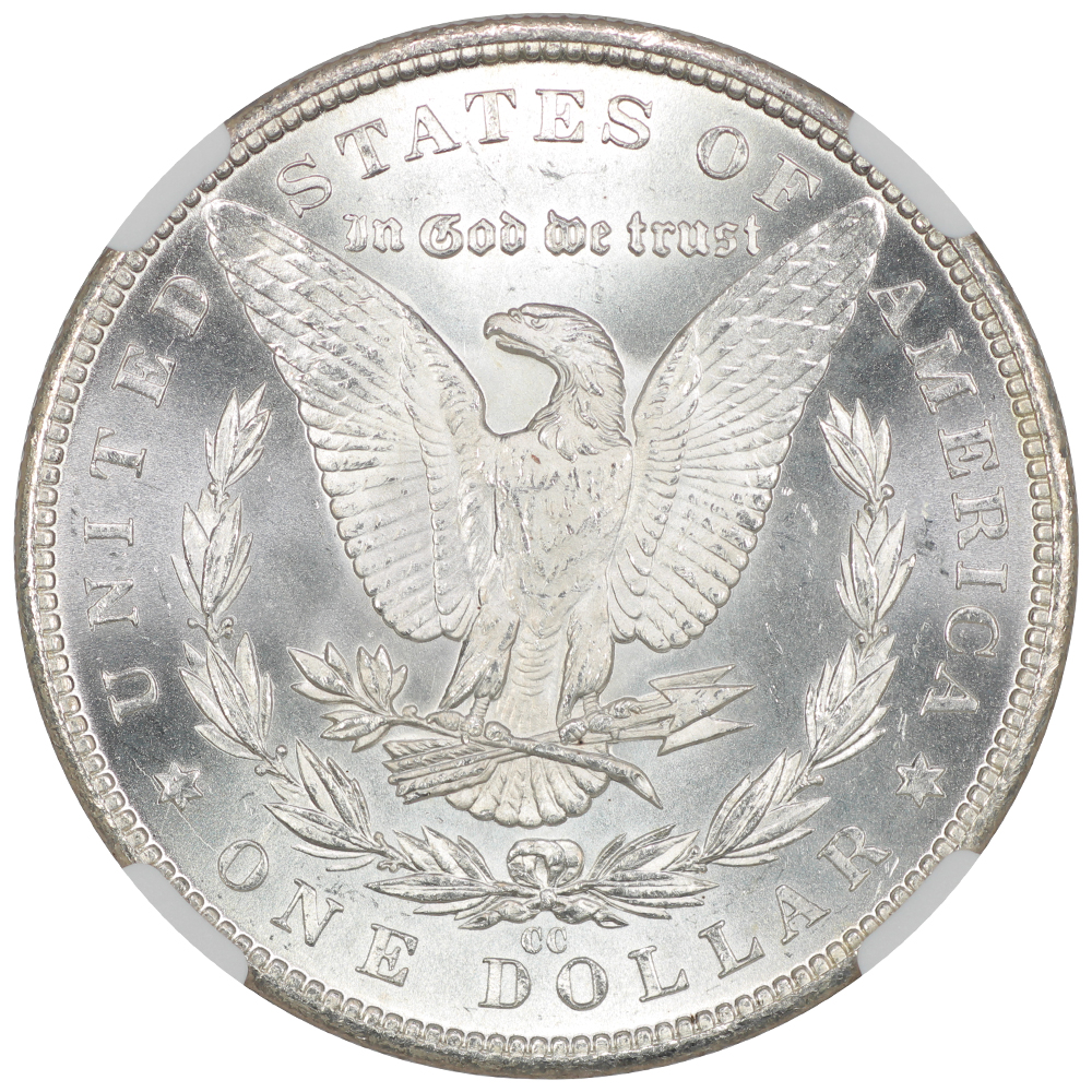 image for: 1884-CC $1  NGC MS65