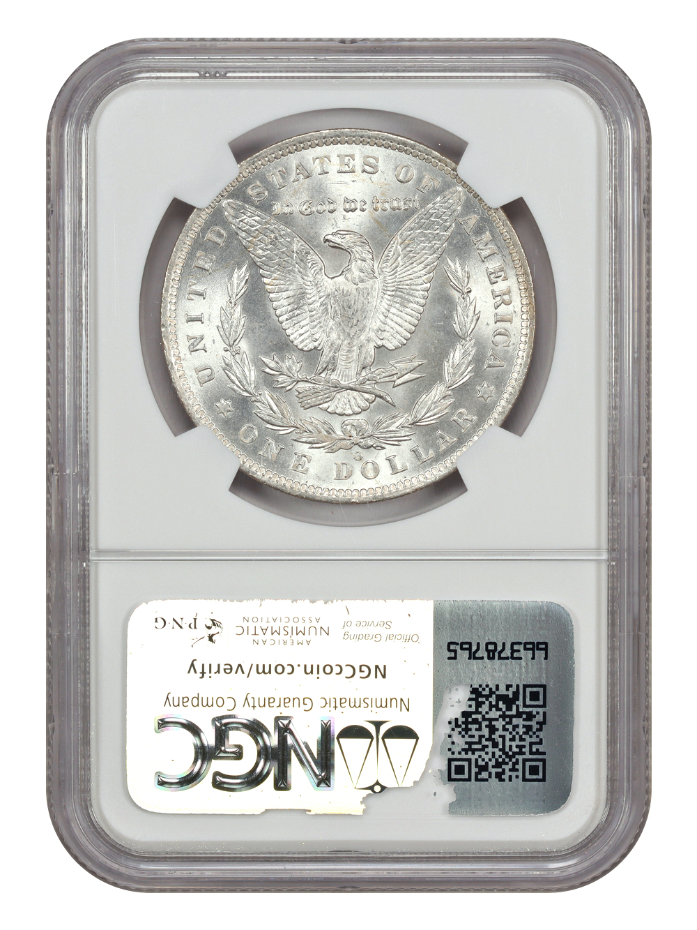 image for: 1885-O $1  NGC MS65