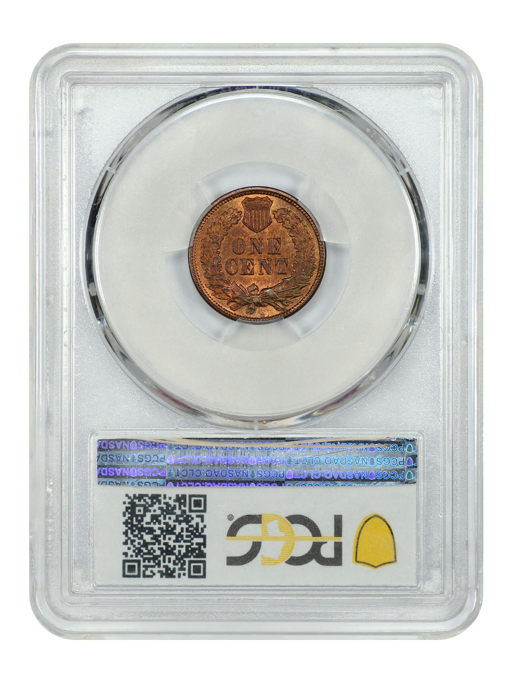 image for: 1874 1c PCGS MS64 RB