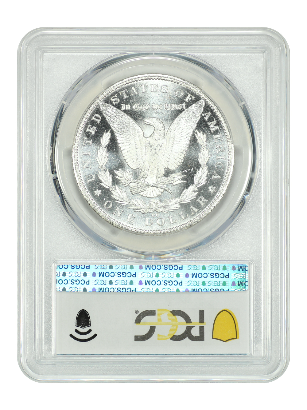 image for: 1884-CC $1  PCGS MS64 PL