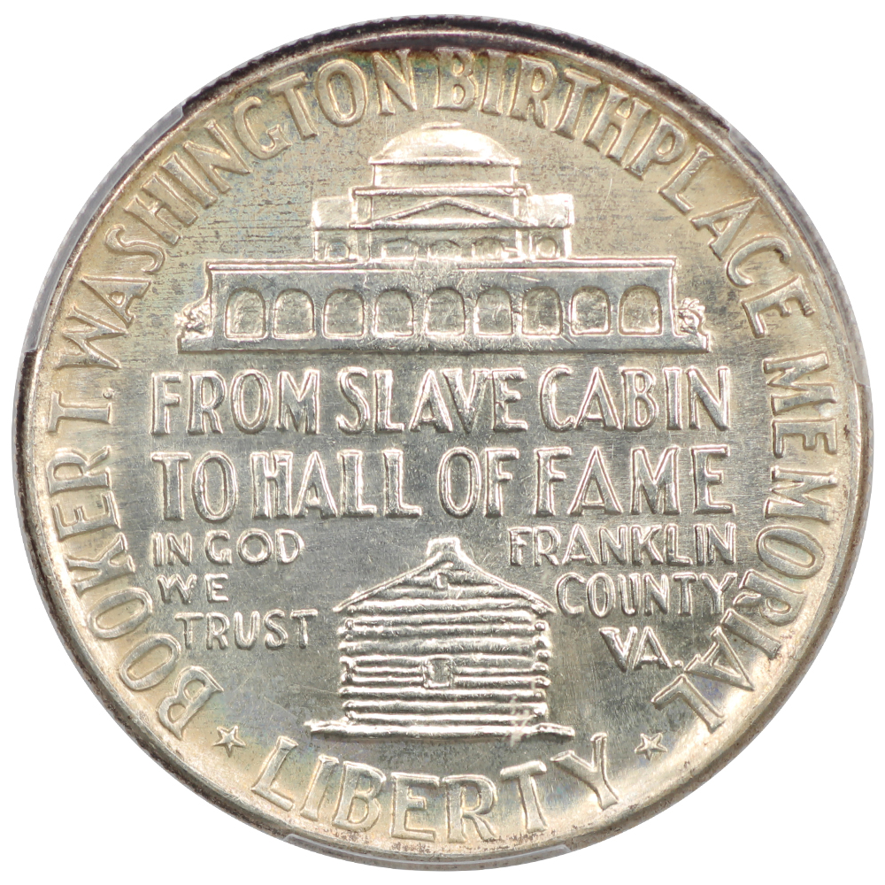 image for: 1947 Booker T. Washington 50c PCGS MS67