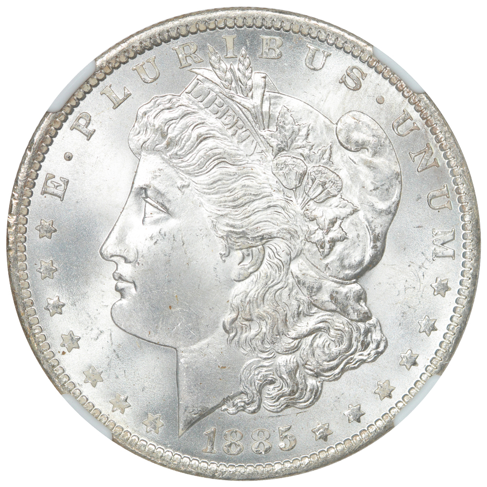 thumbnail for: 1885-O $1  NGC MS66