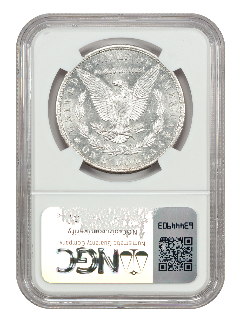 thumbnail for: 1892-CC $1  NGC MS61