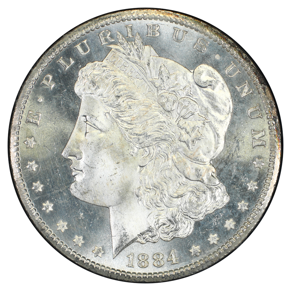 image for: 1884-CC GSA Hoard, Hard package $1  PCGS MS66 PL