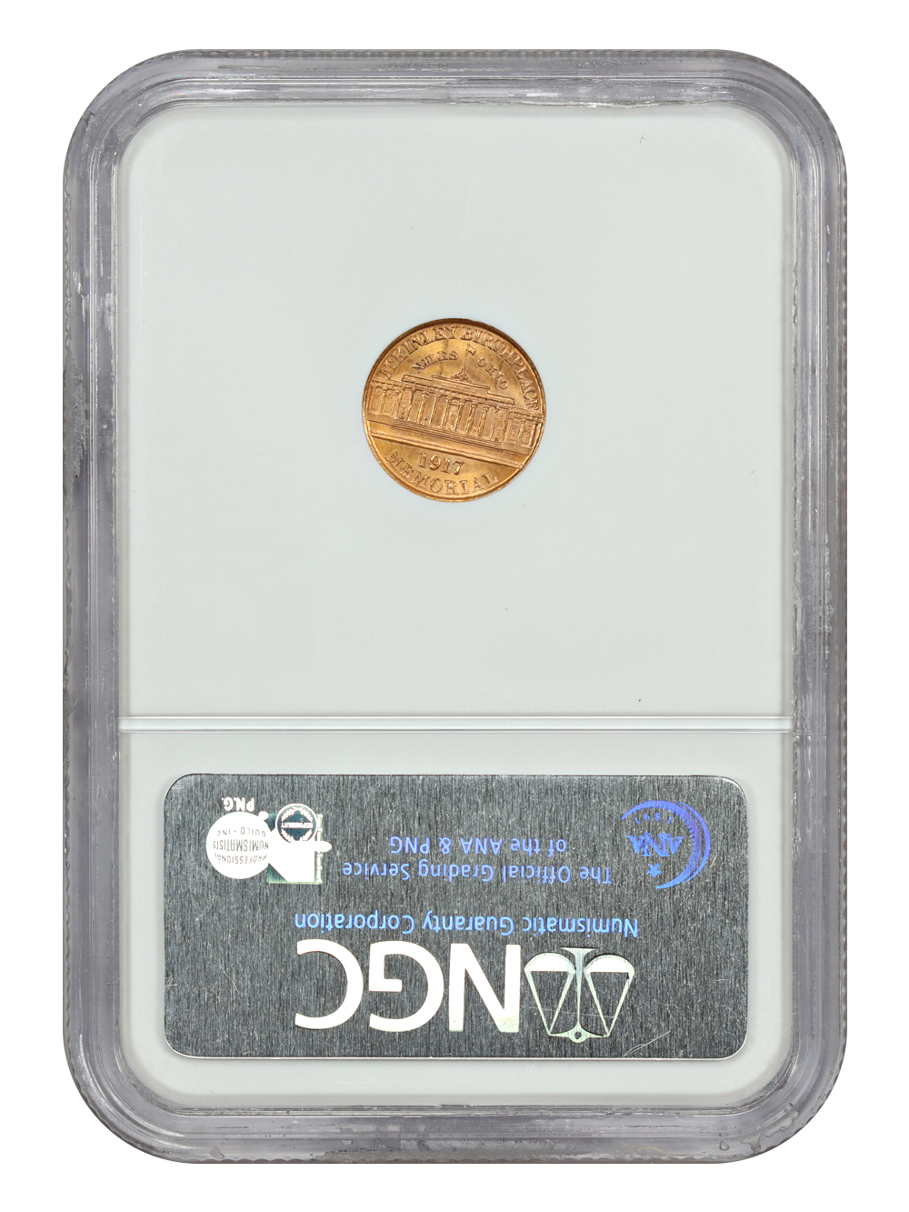 image for: 1917 McKinley Memorial G$1 NGC MS65