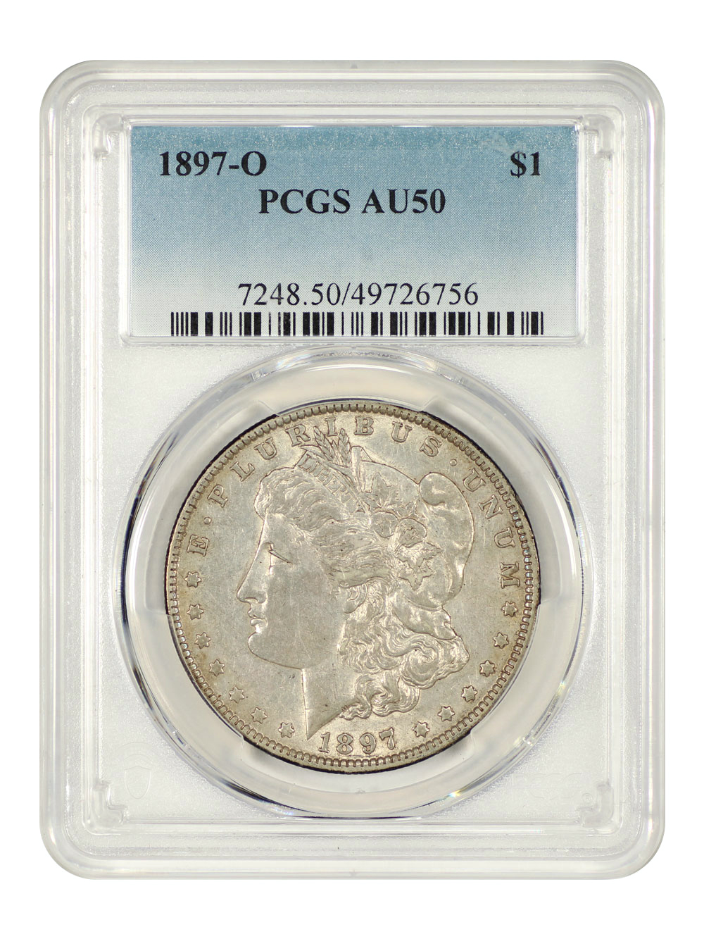 『PCGS AU55』コロンビア50センタボ銀貨（1874年） JCC | ジャパンコインキャビネット / 米領フィリピン 1945S 50