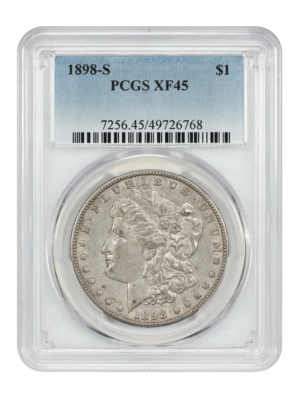 image for: 1898-S $1 PCGS XF45