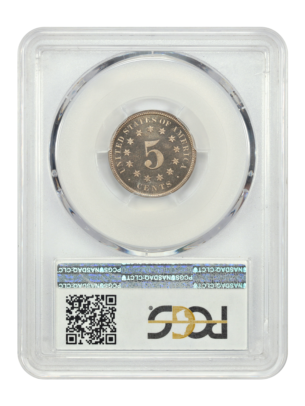 image for: 1876 5c PCGS PR66 CAM