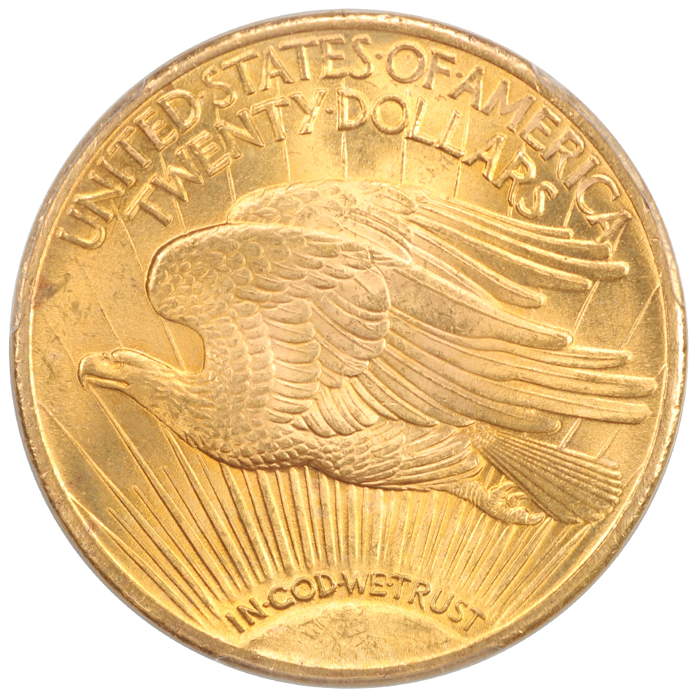 image for: 1924 $20  PCGS MS67