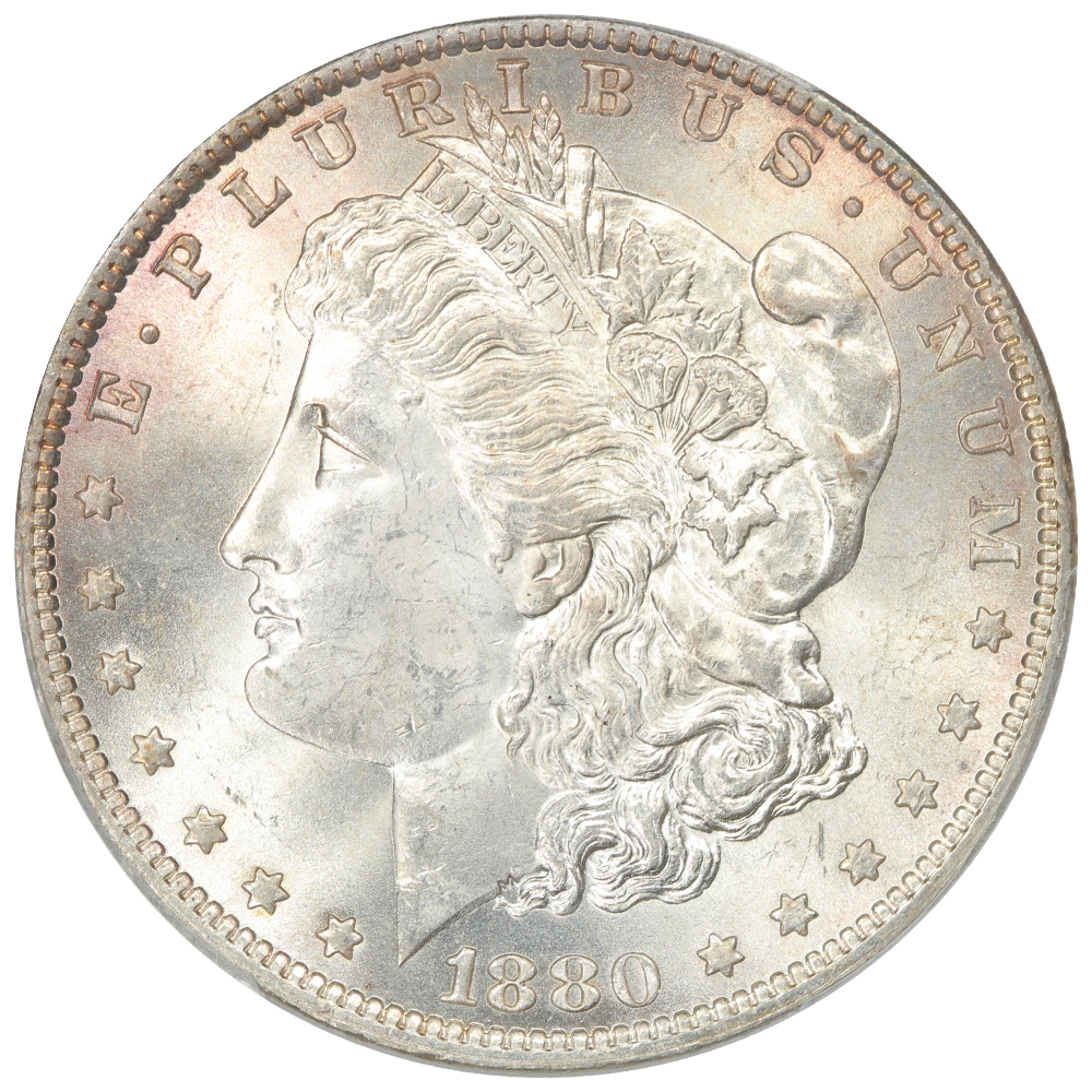 image for: 1880-O $1  PCGS MS64