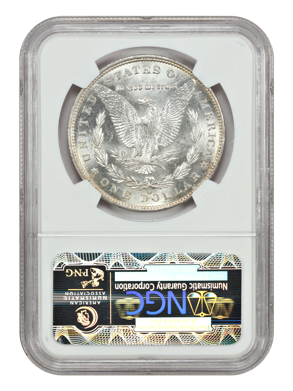 image for: 1900-O/CC $1 NGC MS63