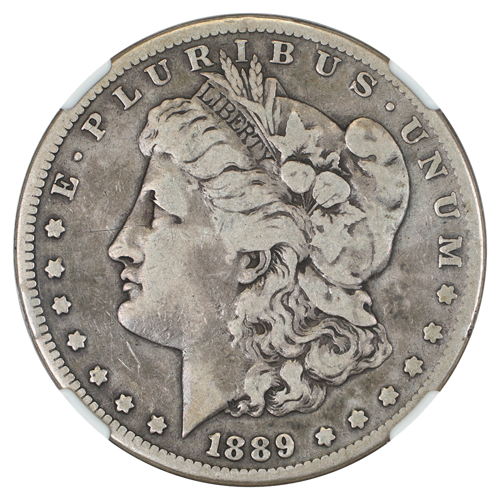 image for: 1889-CC $1  NGC F12