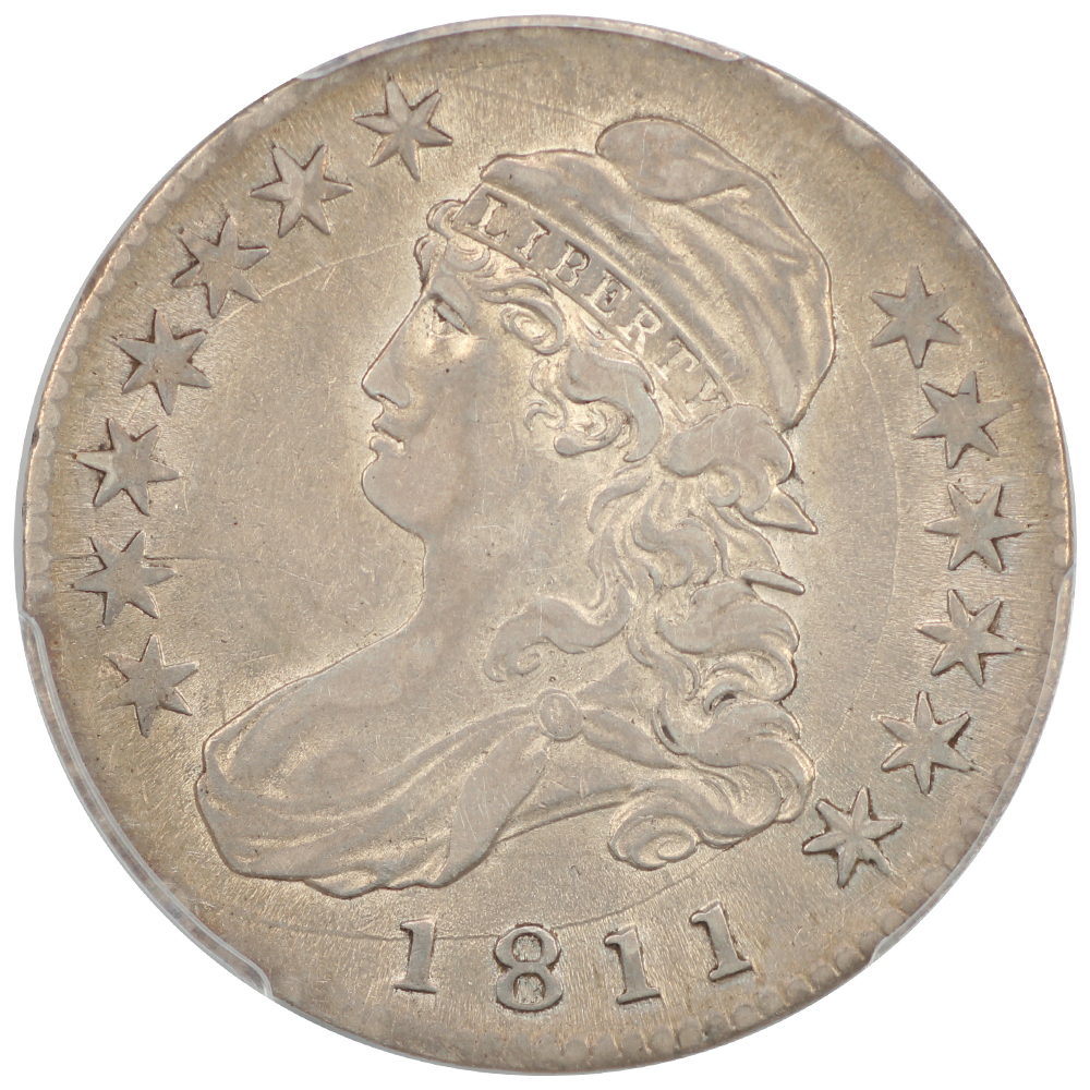 image for: 1811 Large 8 50c PCGS AU50