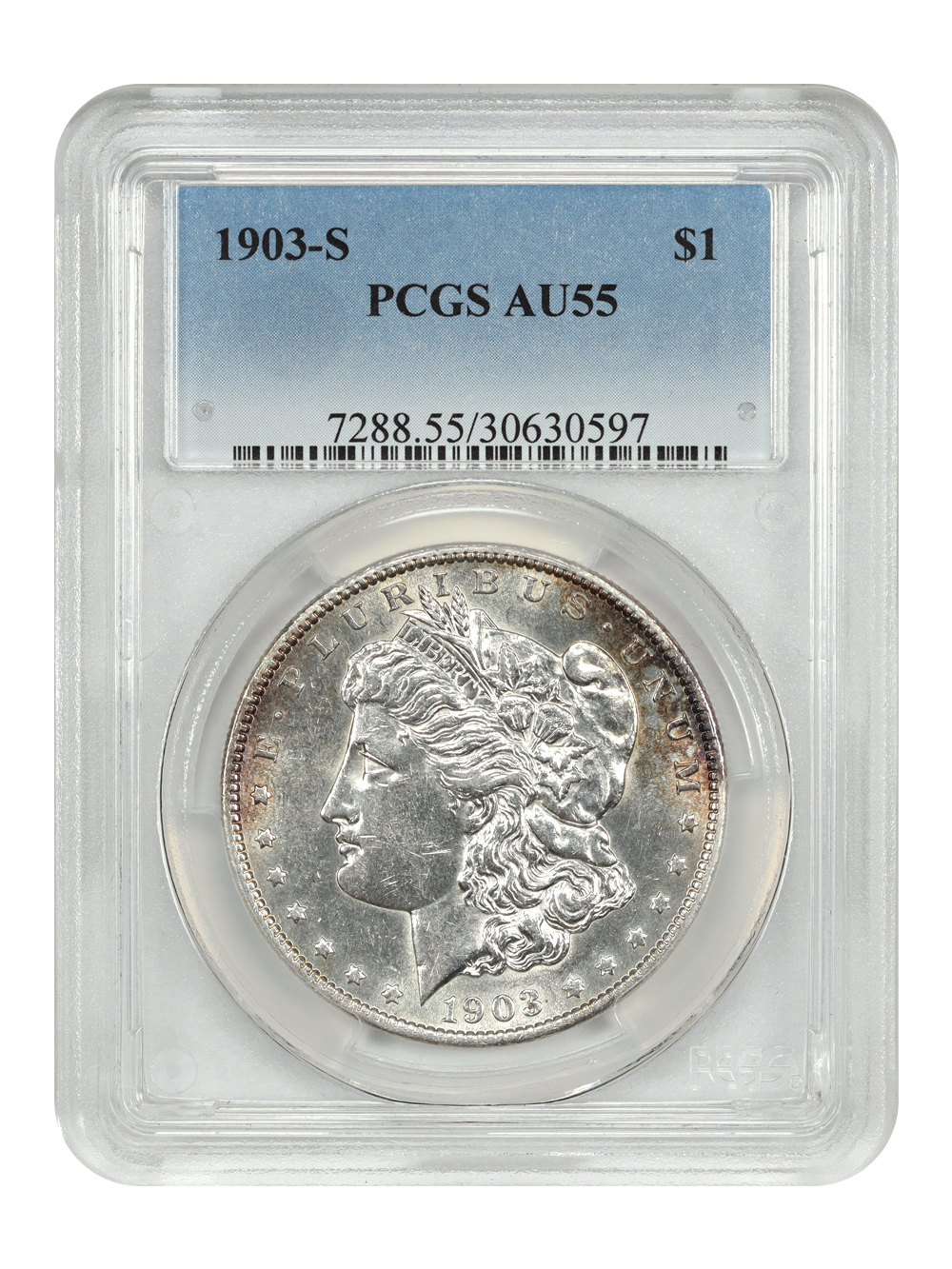 明治二分判金　PCGS   AU55 PCGS AU55 明治二分金】 (1868-69年)日本明治二分金經PCGS鑑定