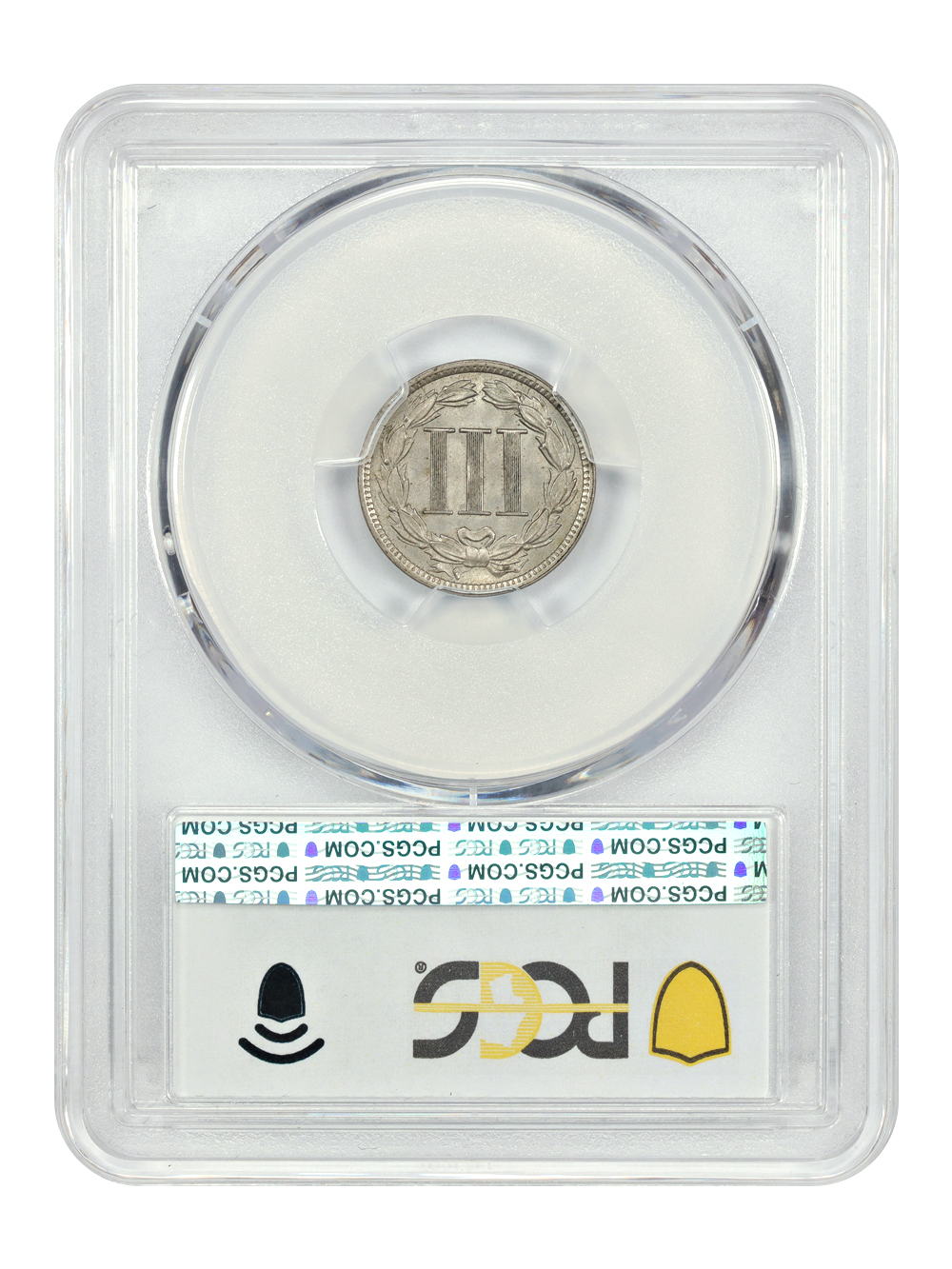 image for: 1889 3cN PCGS MS63