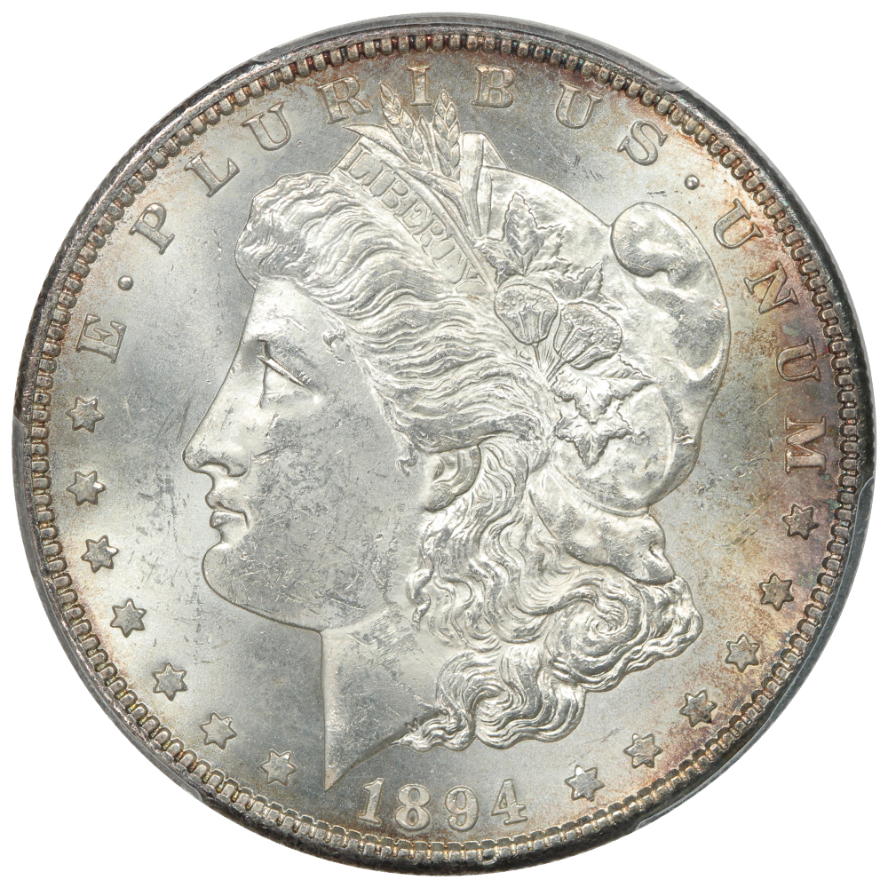 image for: 1894-S $1  PCGS MS63