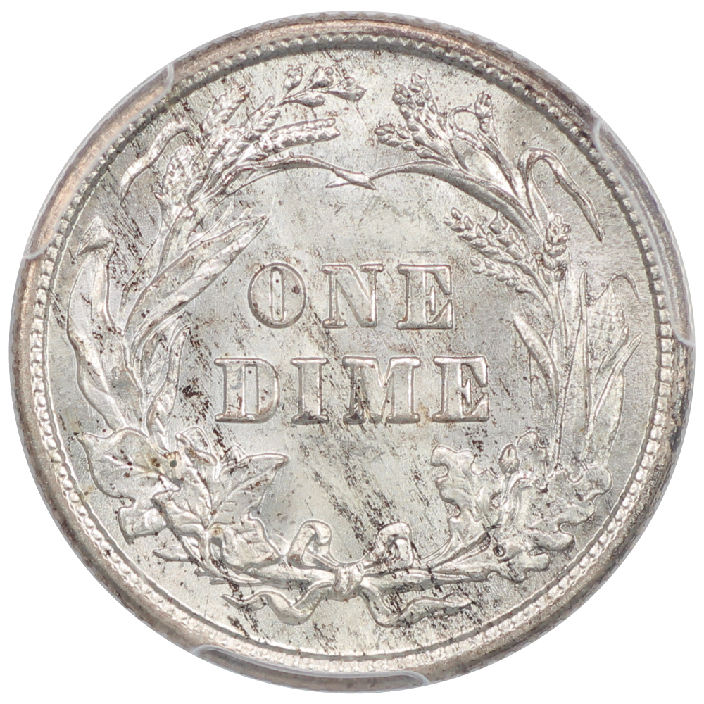 image for: 1911 10c PCGS MS65
