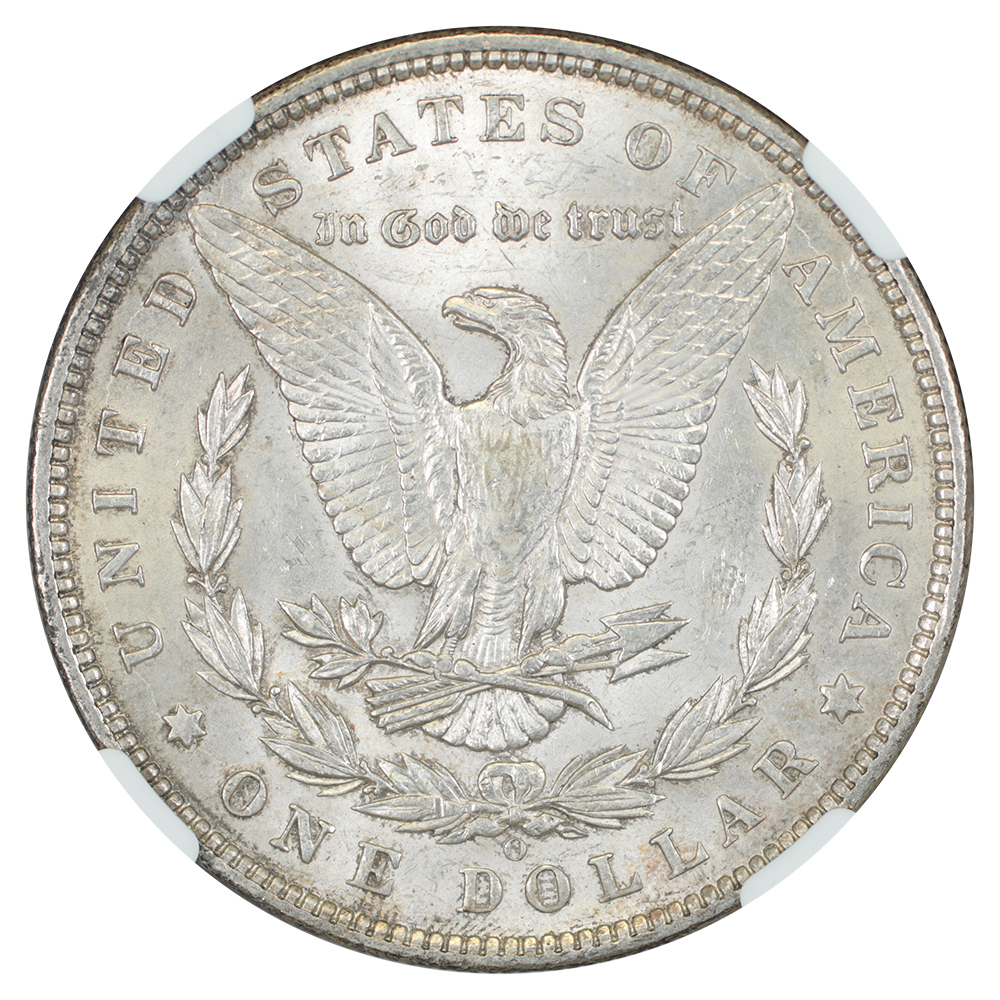 image for: 1897-O $1 NGC AU58