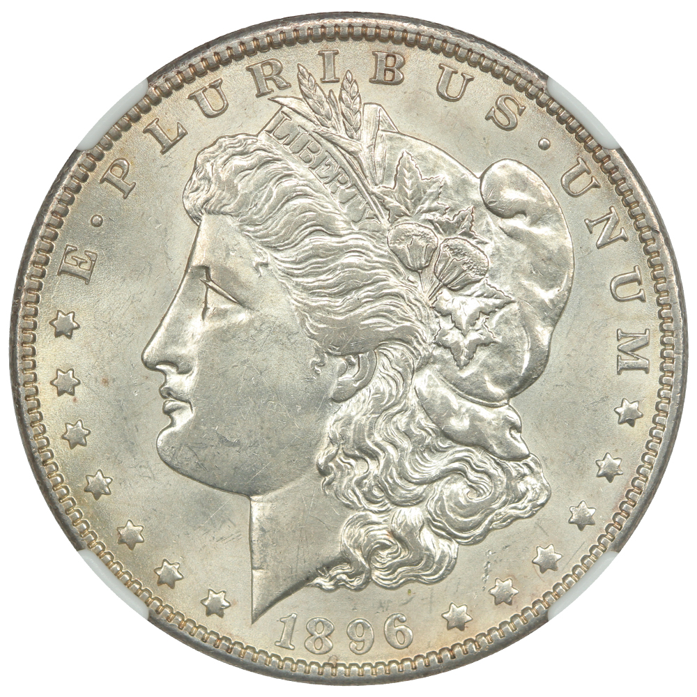 image for: 1896-O $1  NGC AU58