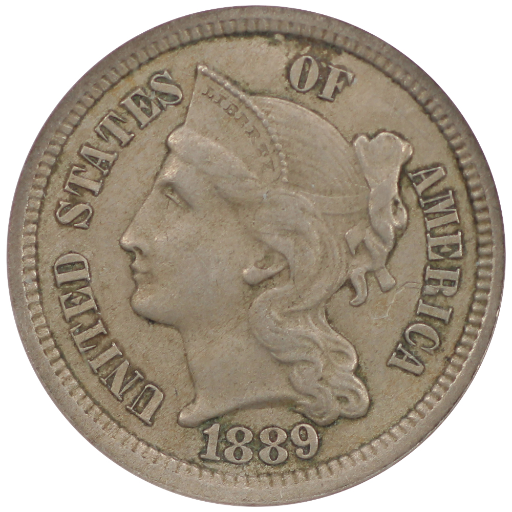 image for: 1889 3cN NGC AU55