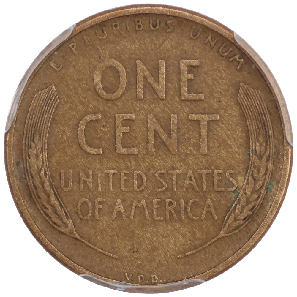 image for: 1909-S VDB 1c PCGS VF30 BN