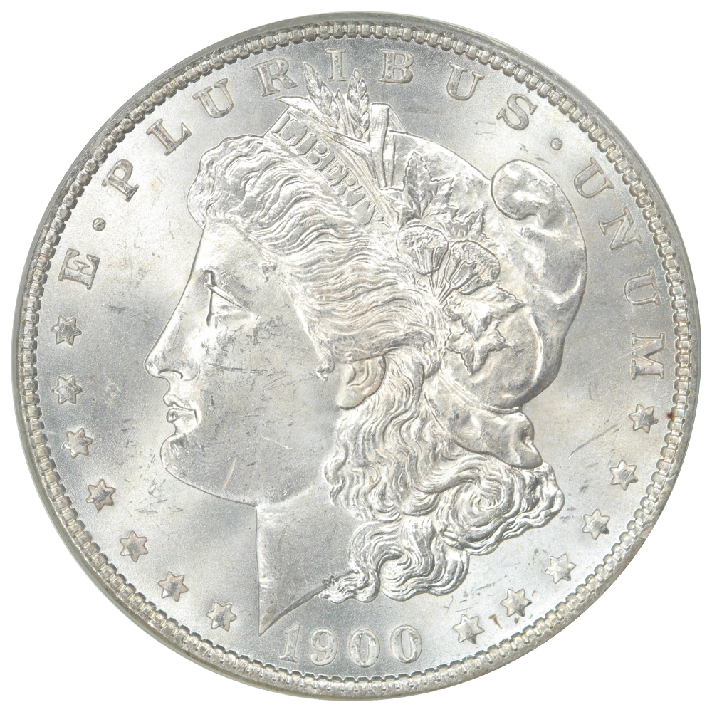image for: 1900-O/CC $1  PCGS MS64