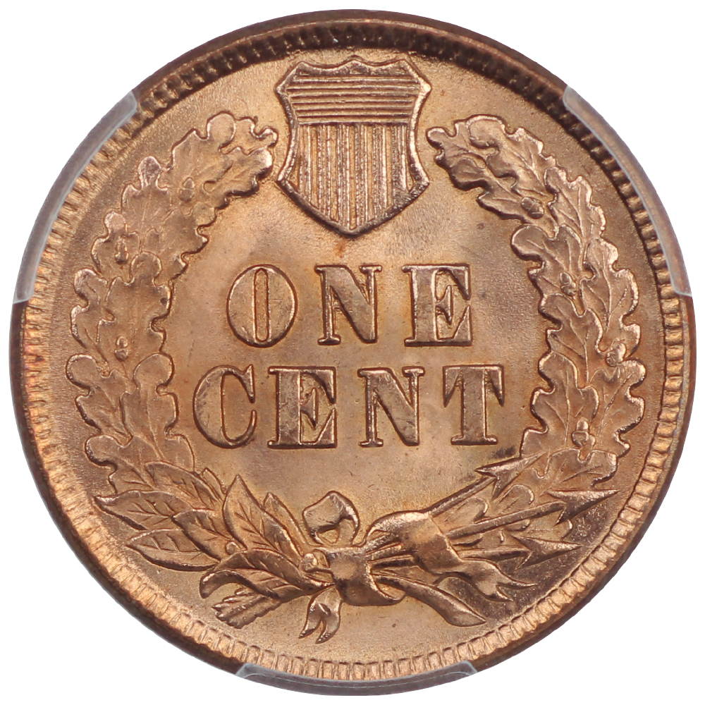 image for: 1889 1c PCGS MS65 RD