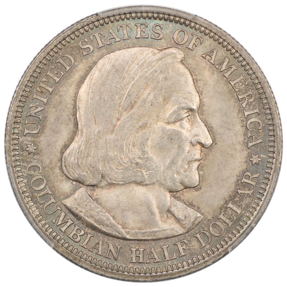 image for: 1892 Columbian Exposition 50c PCGS MS64