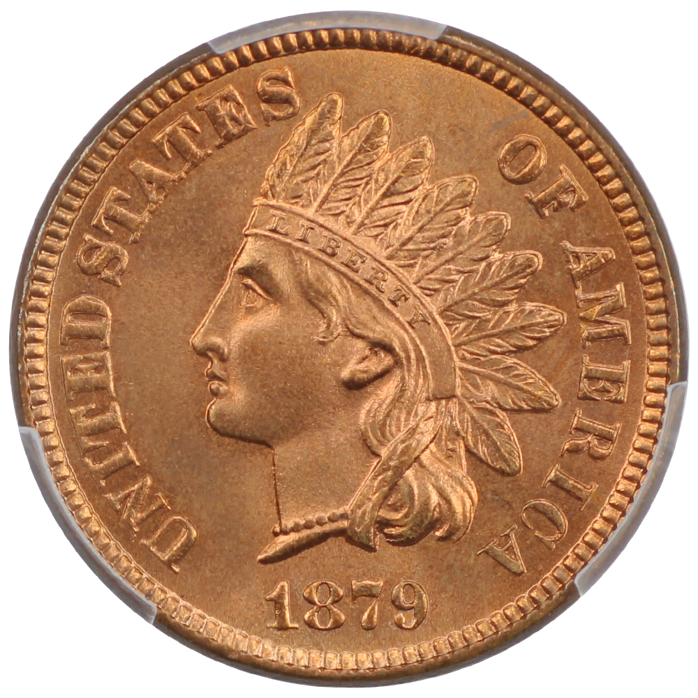 image for: 1879 1c PCGS MS67 RD