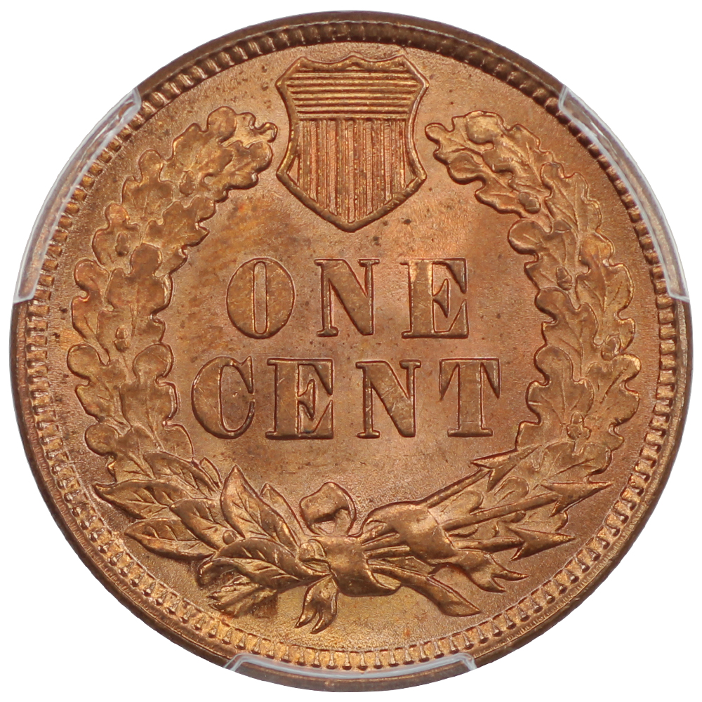 image for: 1891 1c PCGS MS65 RD