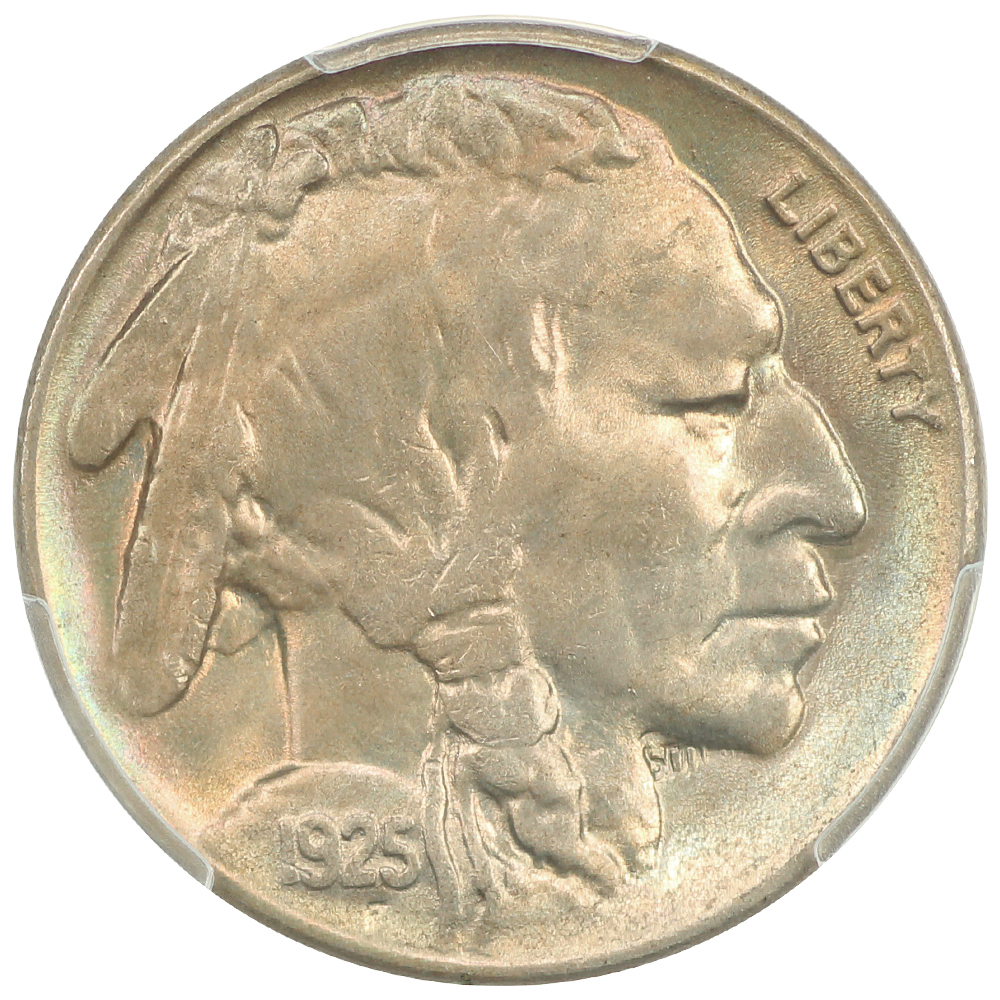 image for: 1925-S 5c PCGS MS65