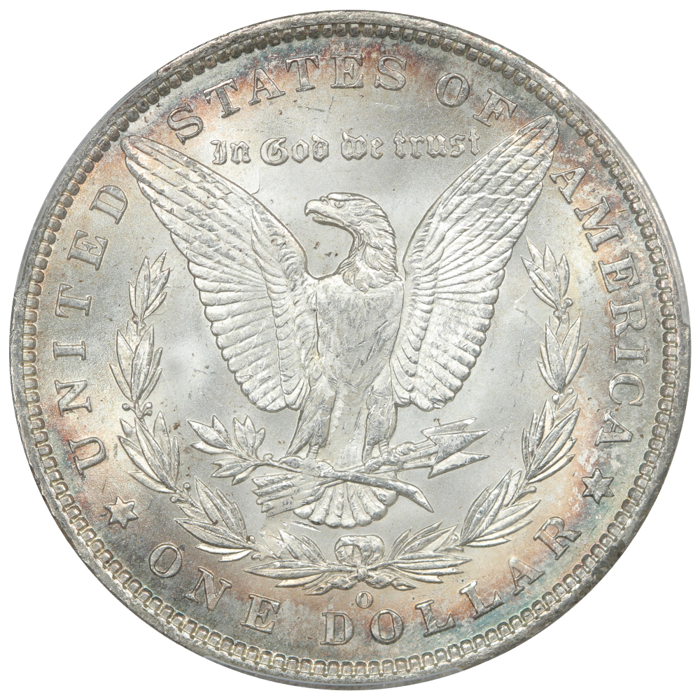 image for: 1887-O $1  PCGS MS65
