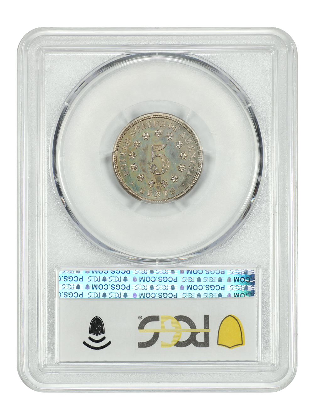image for: 1875 5c PCGS PR67