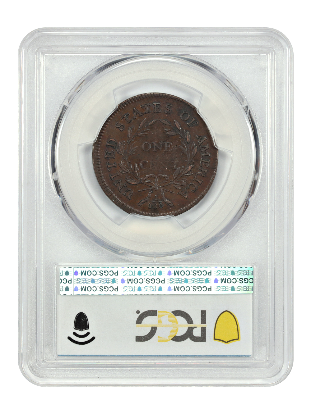 image for: 1796 Liberty Cap 1c PCGS AU55 BN