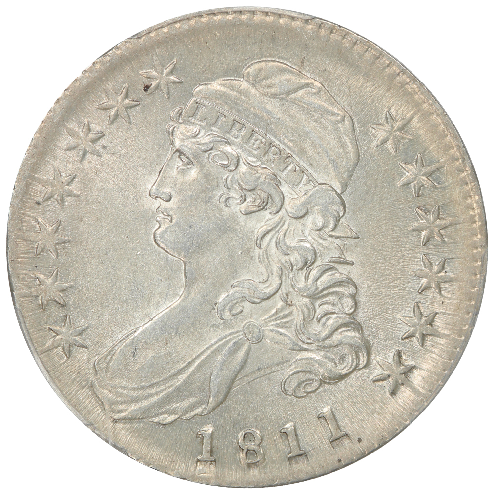 image for: 1811 Small 8 50c PCGS MS63