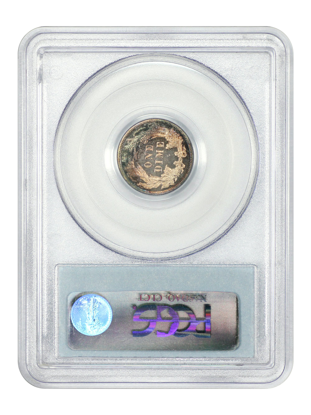 image for: 1878 10c PCGS PR64 CAM