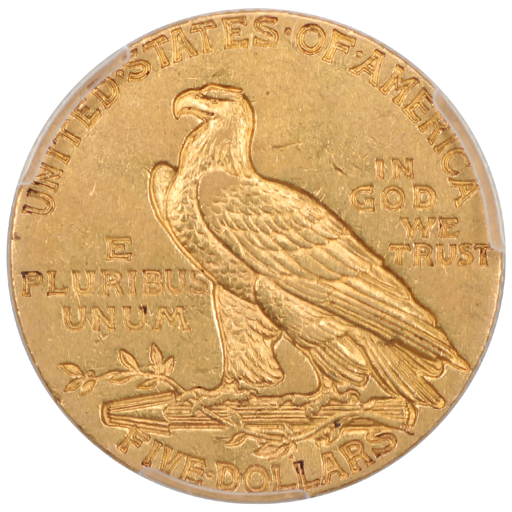 image for: 1909 $5  PCGS AU53