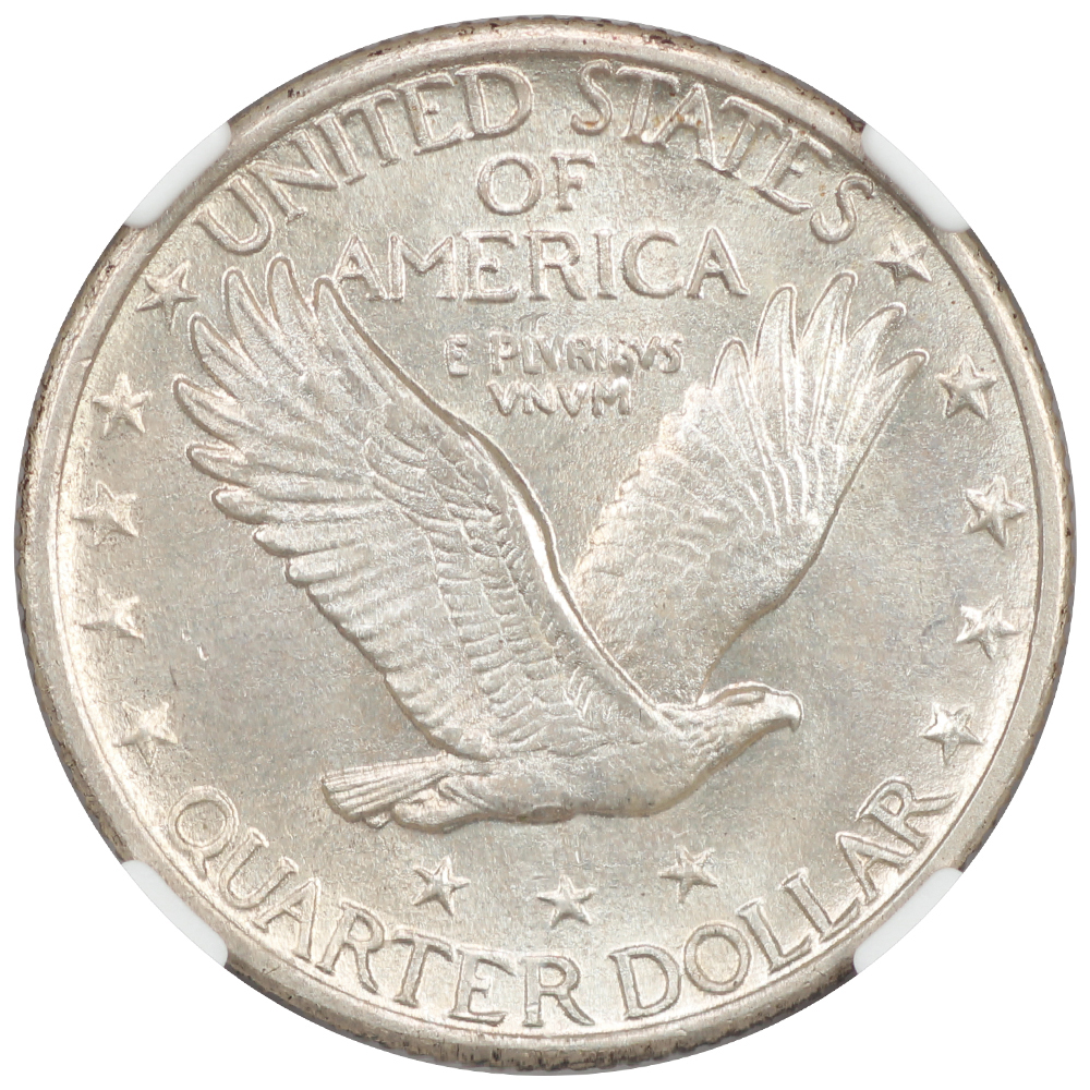 image for: 1917 Type 2 25c NGC MS64