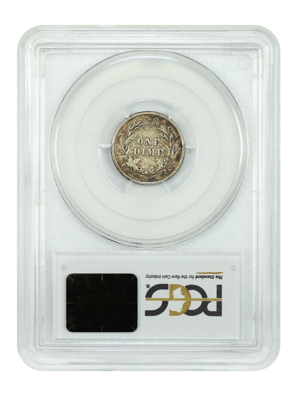 image for: 1895-S 10c PCGS F12