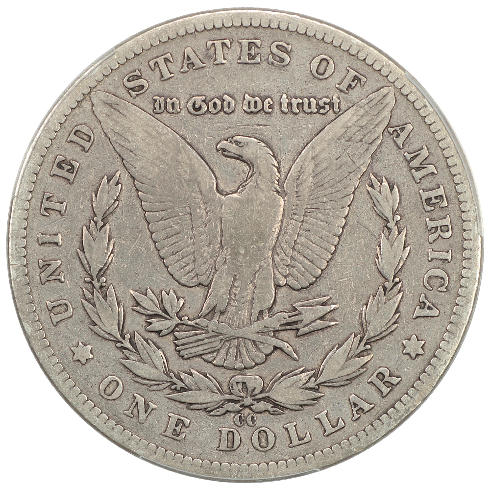 image for: 1893-CC $1 PCGS F12