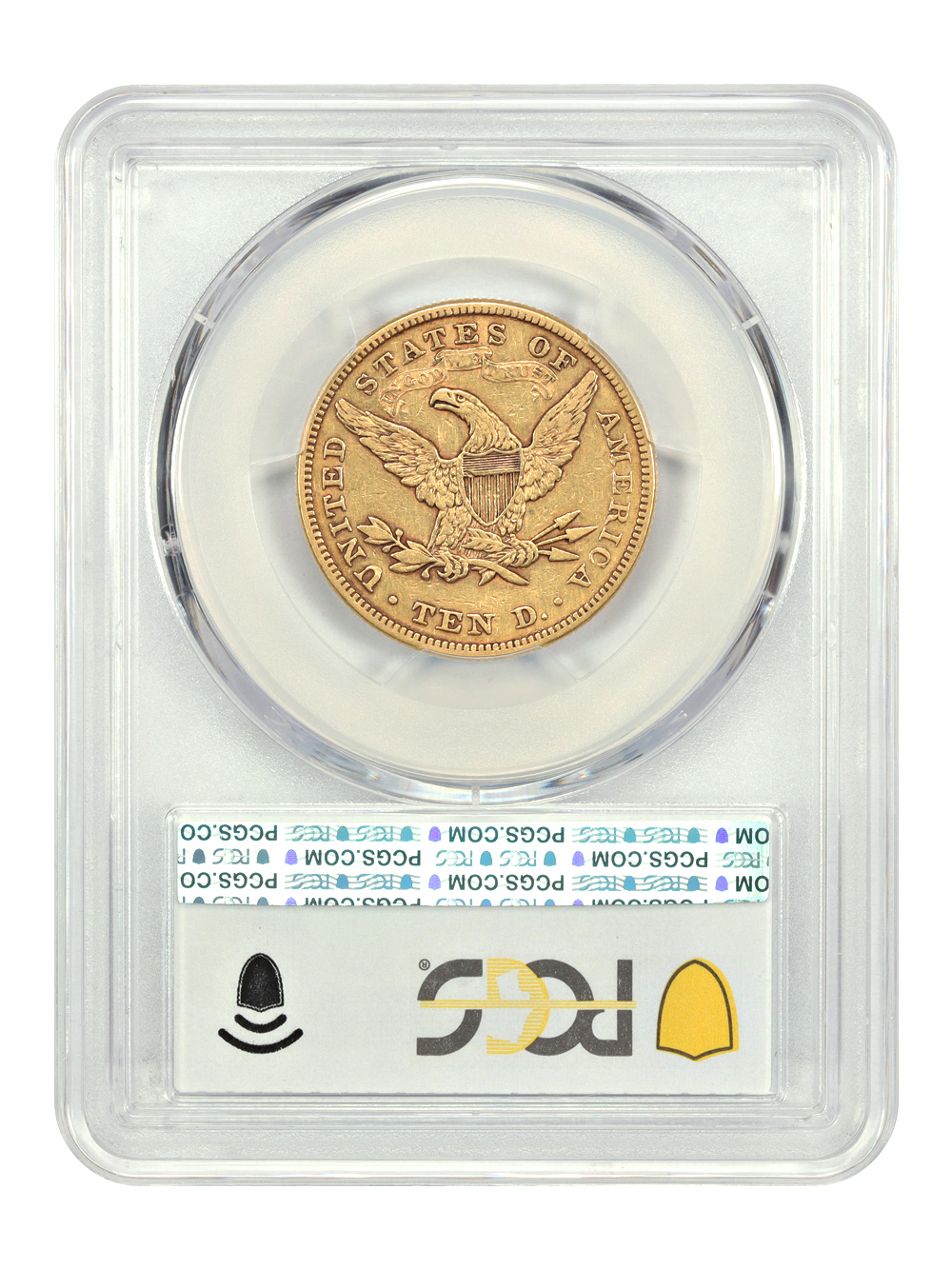 image for: 1871 $10 PCGS XF40