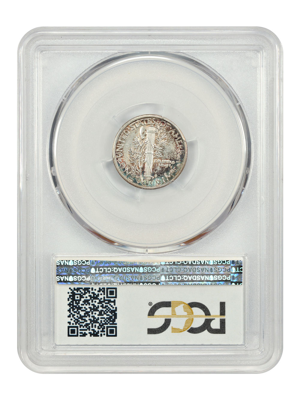 image for: 1916-D 10c PCGS AU53