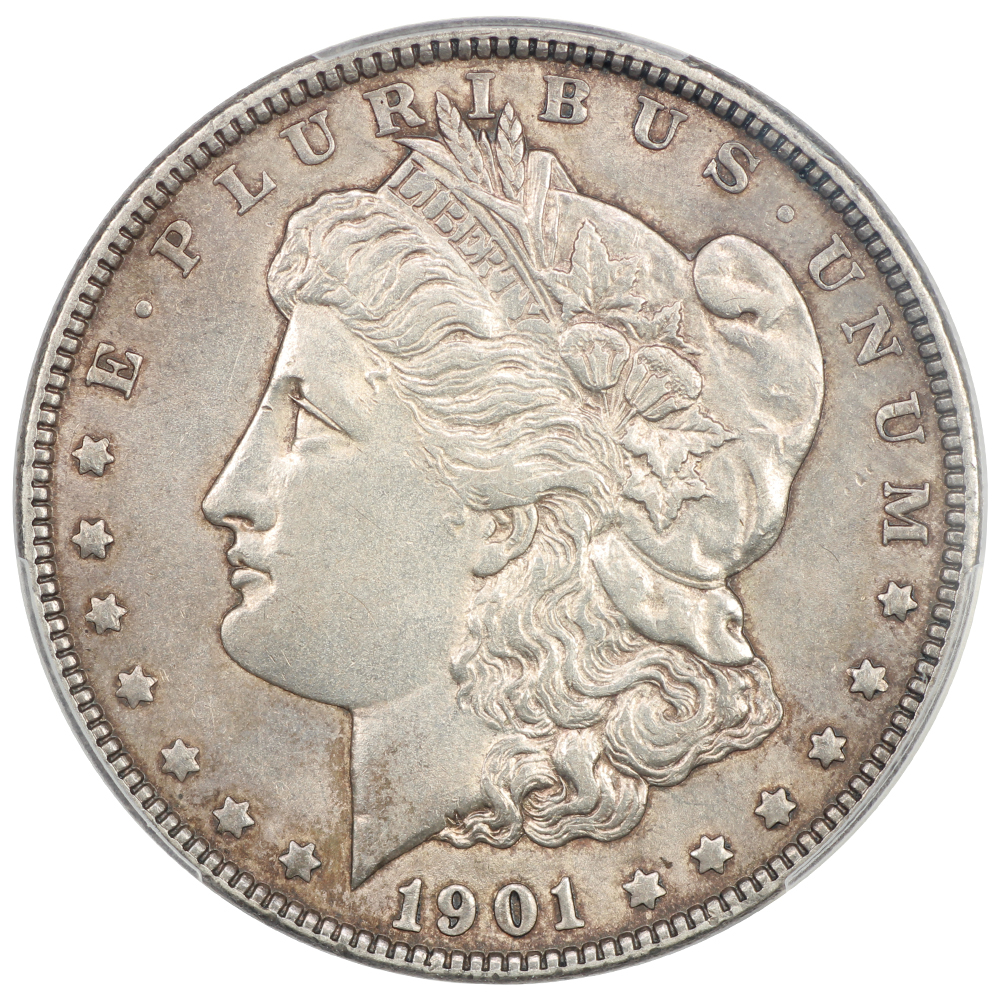 image for: 1901 $1  PCGS AU58